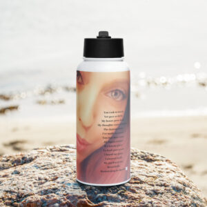 You Took So Much- Stainless steel water bottle with a straw lid