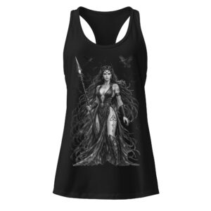 Women’s fitted racerback tank top