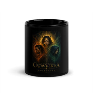 Trinity Black Glossy Mug